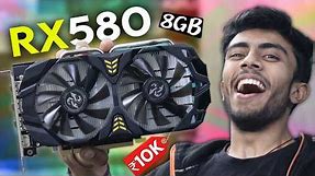 Cheapest 8GB Graphic Card For Extreme Gaming! 🤩 AMD RX 580 PERFECT GPU ⚡️ Normal PC into Gaming PC