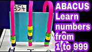 Math Working Model|Abacus model|How to make model of Abacus|Place value|maths model|maths tlm|Abacus