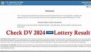 How to Check DV Lottery 2024 Result