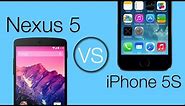 iPhone 5S VS Nexus 5 | Comparatif Français (Design, Performance, Appareil photo, etc)