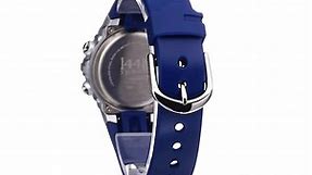 Timex Women's T5J131 1440 Sports Digital Blue Resin Strap Watch