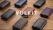 VC203--VULKIT Credit Card Holder Leather Bifold Wallet