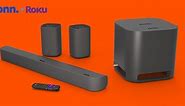 Roku Smart Soundbars add surround sound expansion capability; new onn.™ ∙ Roku Wireless Surround Speakers coming soon