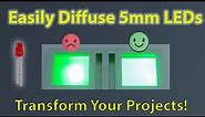 Easy LED Diffusion with Acrylic Tiles: Transform Your 5mm LEDs!