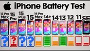 iPhone 15 ULTIMATE Battery Test!
