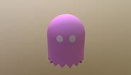 PacMan Ghost - Download Free 3D model by Subtixx
