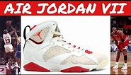 Michael Jordan Wearing The Air Jordan 7! Hare (Raw Highlights)