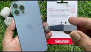 SanDisk iXpand Mini Flash Drive for iPhone 13 Pro Max | iXpand Mini Flash Drive 128 GB