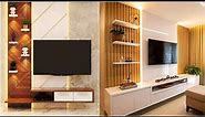 100 Modern TV Unit Design 2024 Living Room TV Cabinet Design| Home Interior Wall Decorating Ideas P7
