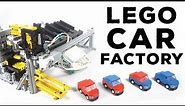 INCREDIBLE LEGO MINDSTORMS CAR FACTORY