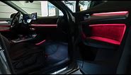 2021 Audi Q5 Light Show / digital OLED rear lights effects, front Matrix LED, interior ambient light