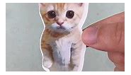 Funny cat's emoji stickers ୭ 🧷 ✧ #asubpaper #funnystickers #stickers #stickermate #cutestickers #cat #catlover #alatsekolah #cutestationery #diy #stickerpaper | A-SUB