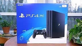 PlayStation 4 Pro Unboxing, Setup and First Impressions