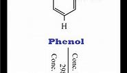 Nitration of phenol with concentrated nitric acid| Picric acid | 2,4,6-trinitrophenol | #cbse 12 |