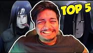 MY TOP 5 FAVORITE VILLAINS IN NARUTO - BBF LIVE