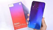 Redmi Note 7 Pro Unboxing & Hands on Review - Neptune Blue Color | 48MP Camera Samples 📸🔥