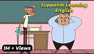 Suppandi Learning English | Funny English Class | Animated Story - Cartoon Stories - Funny Cartoons
