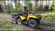 Can-Am Outlander 6x6 ATV Features - 6-FEEL DRIVE