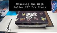 Unboxing High Roller 777 Black & White Shoes from Lil House Phone REVIEW