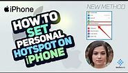 How to Set Up Personal Hotspot on iPhone 2024 [New Method] | Easy Step-by-Step Guide