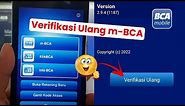 Cara Verifikasi Ulang m-BCA (BCA Mobile)