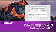 How to Forget a WiFi Network on Mac | NETGEAR