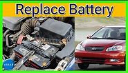 How to [EASILY] Replace the Battery - Toyota Corolla (2003-2008)