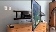 Sanus BLF328 Advanced Full-Motion TV wall mount blogger review