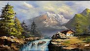 Easy Landscape Painting | Step By Step Painting Tutorial | How to Paint Landscape| Scenery Landscape
