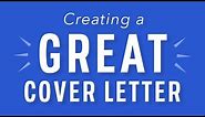 Tips for Creating a Great Cover Letter