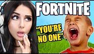 KID IS *MEAN* ON FORTNITE THEN FINDS OUT I'M A GIRL...