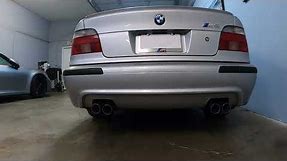 2000 BMW M5 Cold Start and Engine Running Video