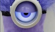 DESPICABLE ME 2 Talking Purple Minion PLUSH Glowing Eye Thinkway for sale at www.ekidsthings.com