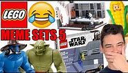 FUNNY LEGO Star Wars MEME Sets 5!