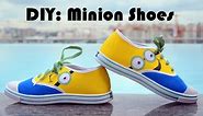DIY Minion shoes