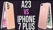 A23 vs iPhone 7 Plus (Comparativo)