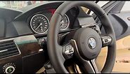 BMW E60 | Change to F10 M5 Steering Wheel | Part 4 - Installation