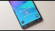 Galaxy Note 4 Fingerprint Scanner Tips, Usage & Single Hand Use