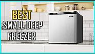 Top 5 Best Small Deep Freezers [Review] - Mini, Portable & Compact Deep Freezer [2022]