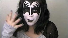 KISS Makeup - The Demon (Gene Simmons) - VivaGlamLana