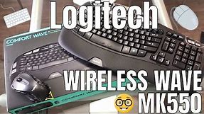 Logitech MK550 Wireless Wave Keyboard and Mouse Combo | Unboxing Review