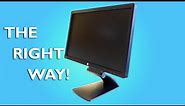 How to pack a Monitor | Pack and ship a Monitor the right way - EASY & Simple