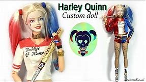 Harley Quinn inspired Doll / Barbie Repaint (Suicide Squad)