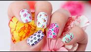 5 Floral Nail Art Designs Using ONLY Toothpicks!