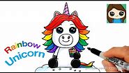 How to Draw a Rainbow Unicorn Easy