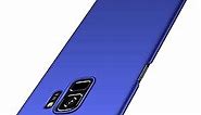 Phone Case for Samsung Galaxy S9 Plus Slim Protective Galaxy S9+ Case [Guard from Shock/Scratch/Slip/Fingerprint] [Utra Thin] [Matte Finish] Durable PC Hard Cover for Galaxy S9 Plus(Blue)