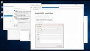 Windows Server 2016 - SMTP Configure and Test (How To Tutorial)