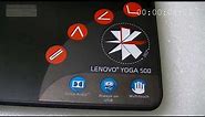 Lenovo Yoga 500-15ibd, HDD SSD RAM and battery replacement,tourtial
