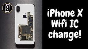 iPhone X WIFI IC Change