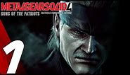 Metal Gear Solid 4 - Gameplay Walkthrough Part 1 - Guns of The Patriots [1080p HD]